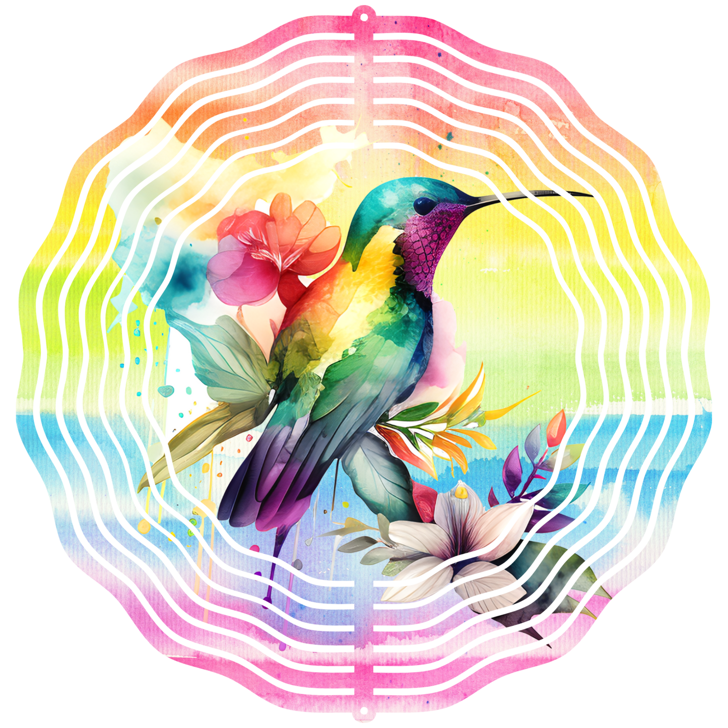 Hummingbird 10" Wind Spinner