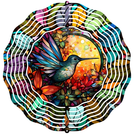 Hummingbird 10" Wind Spinner