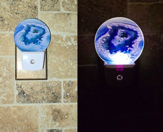 Faux Geode Night Light