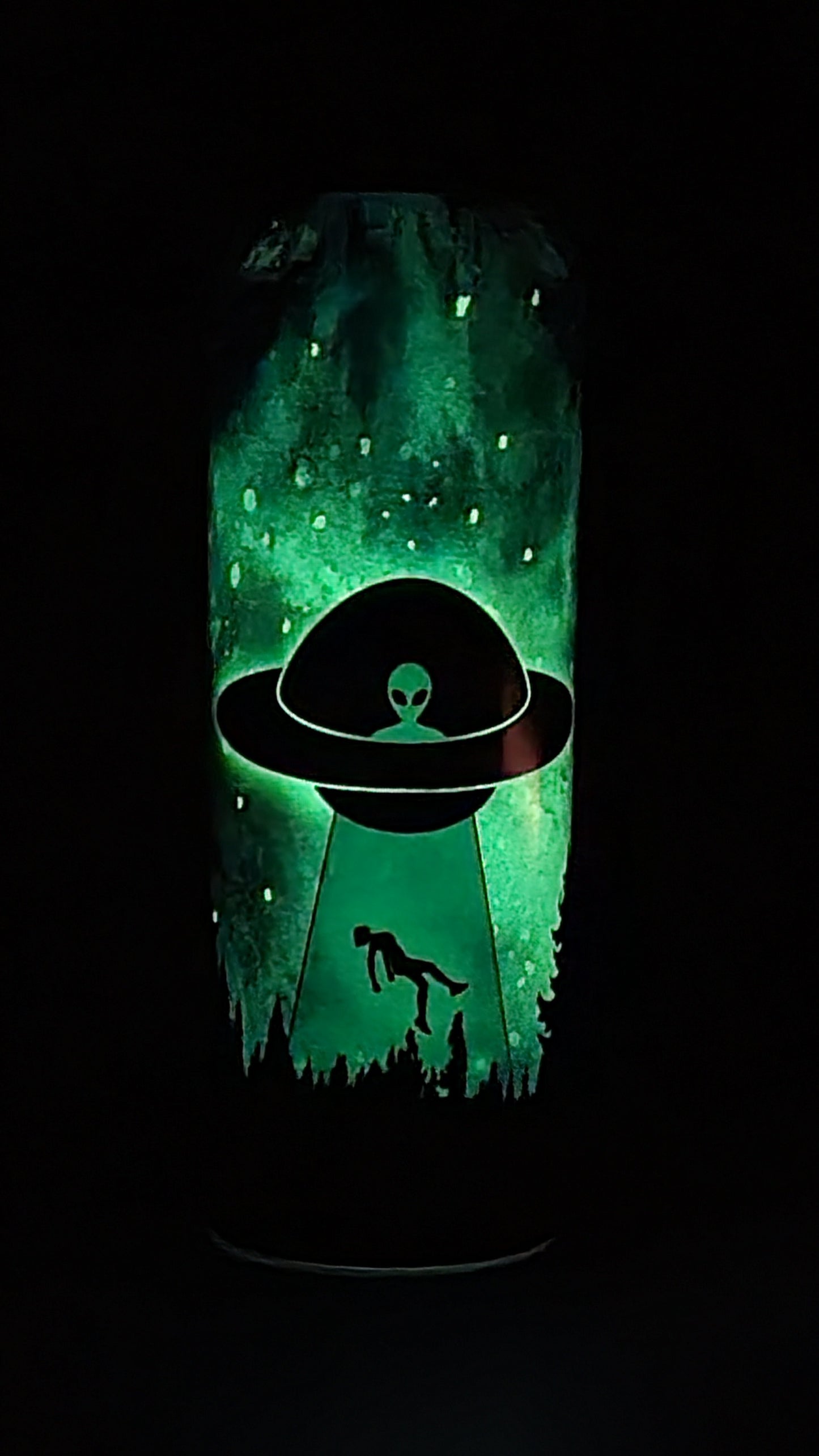 Glow in the Dark Alien 20oz Tumbler