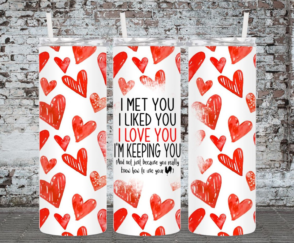 Valentine Tumblers