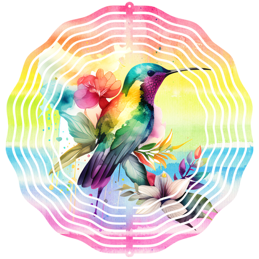 Hummingbird 10" Wind Spinner