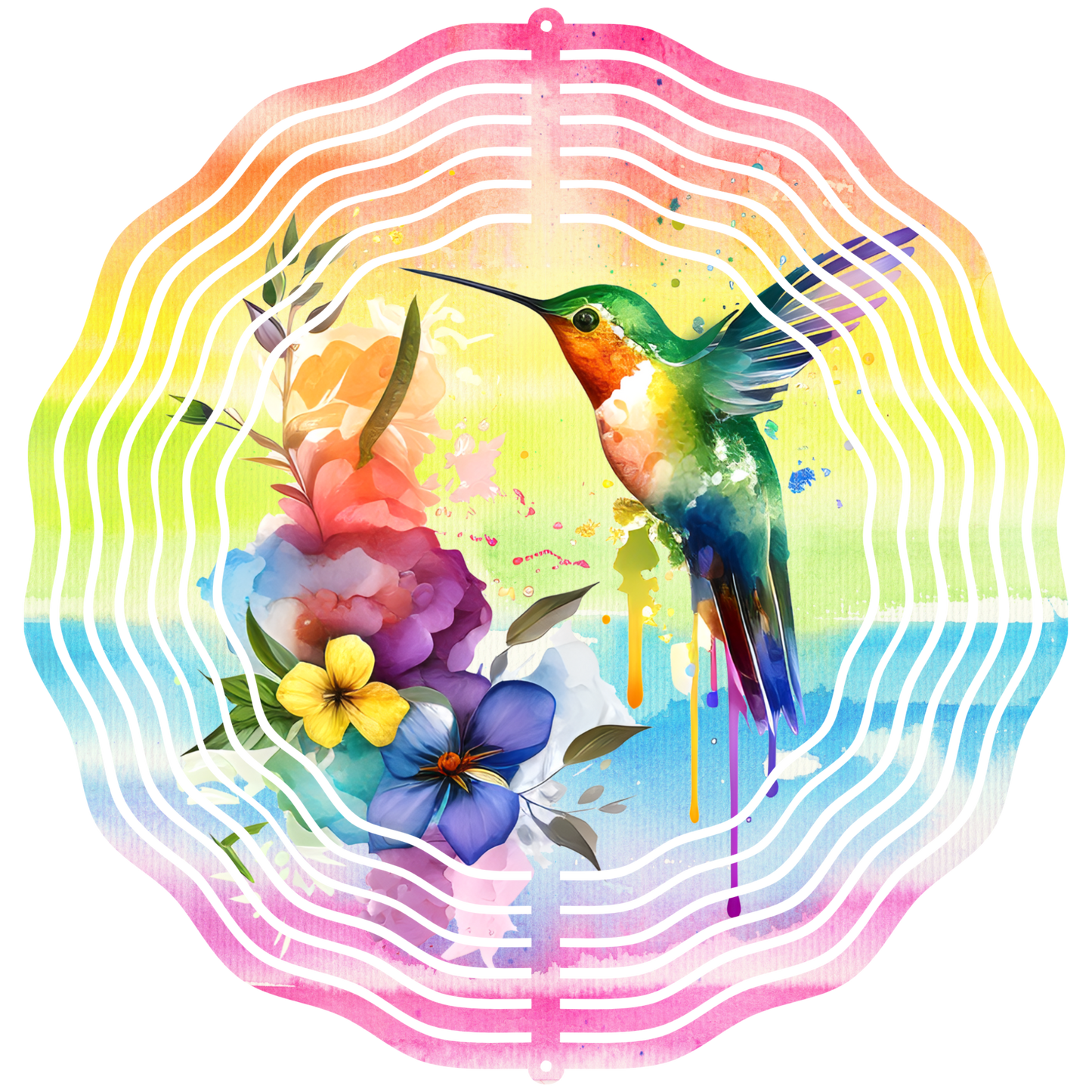 Hummingbird 10" Wind Spinner