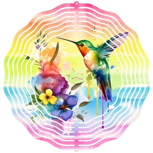 Hummingbird 10" Wind Spinner