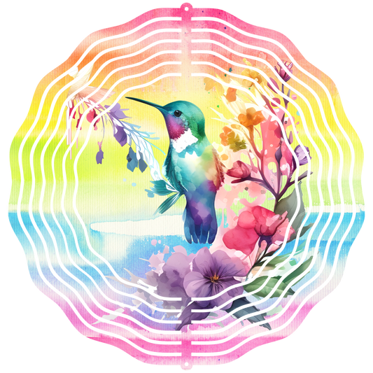 Hummingbird 10" Wind Spinner