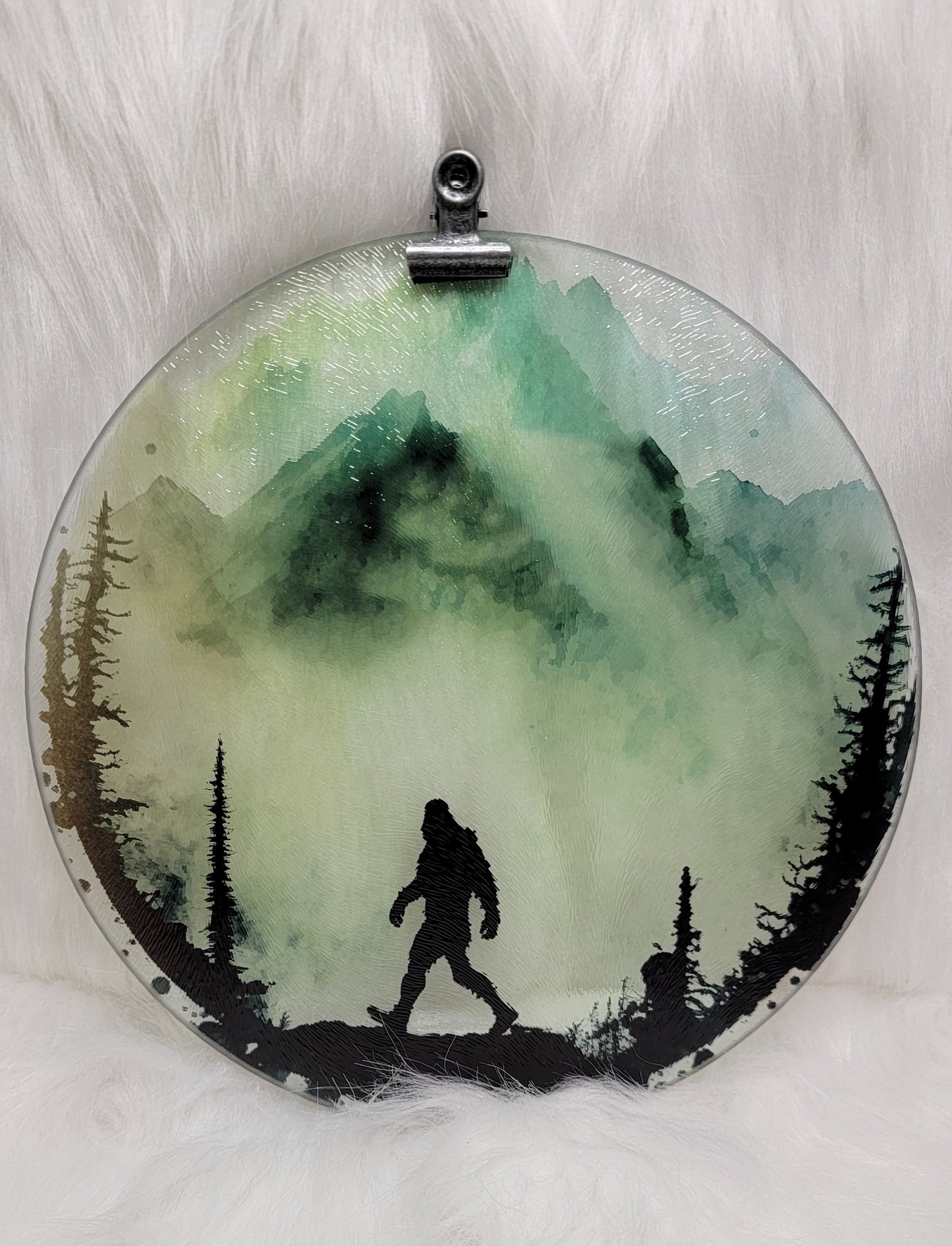 Bigfoot Glass Round