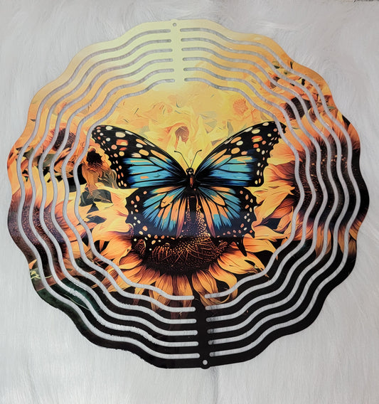 Butterfly 10" Wind Spinner