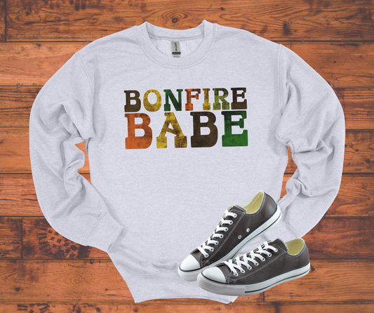 Bonfire Babe Crewneck / Hoodie Sweatshirt