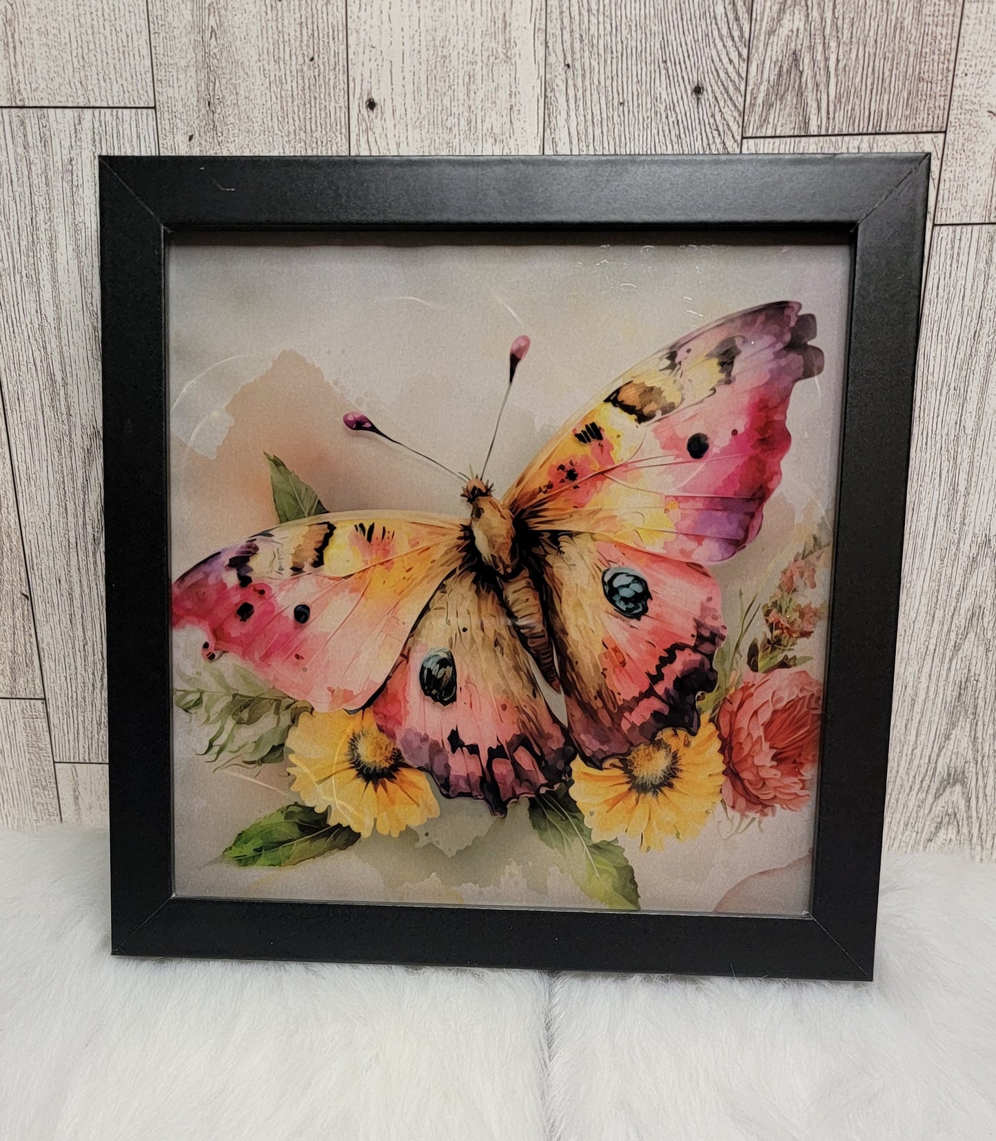 Butterfly Light Up Shadow Box