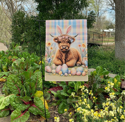 Cow "Bunny" Garden Flag