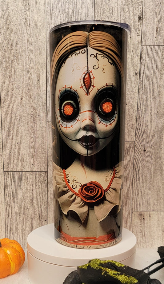 Creepy Doll 20oz Tumbler