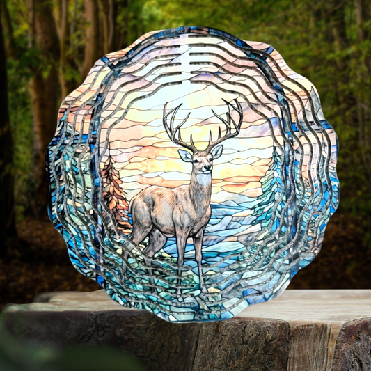 Deer 10" Wind Spinner