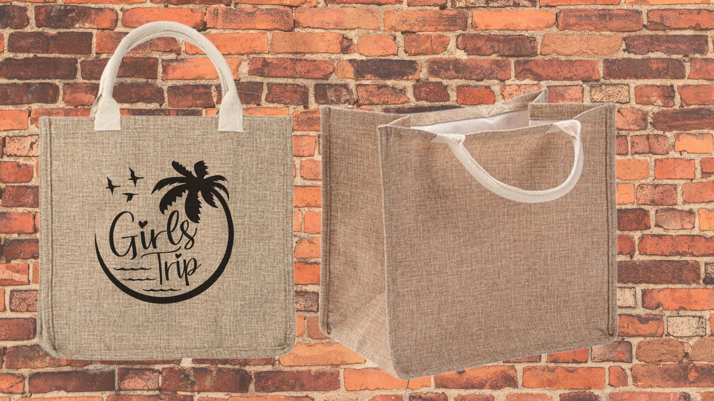 Girl's Trip Tote Bags