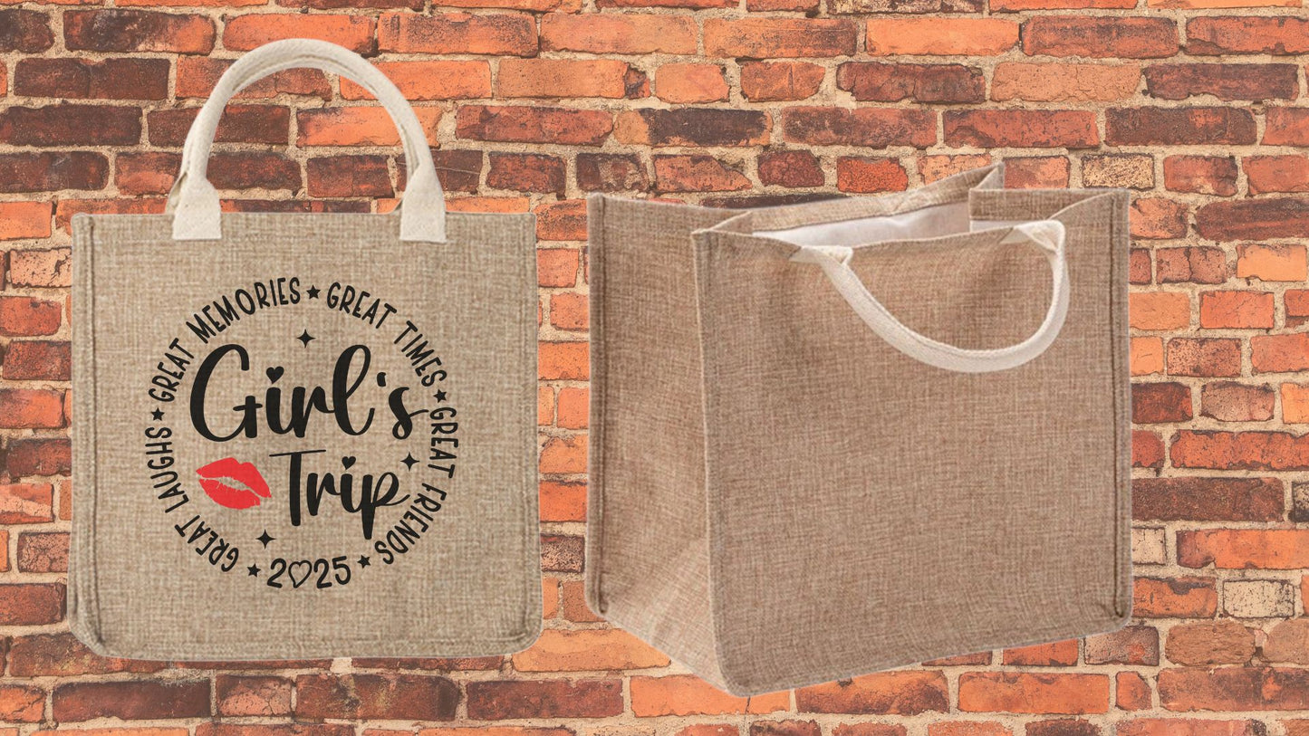 Girl's Trip Tote Bags