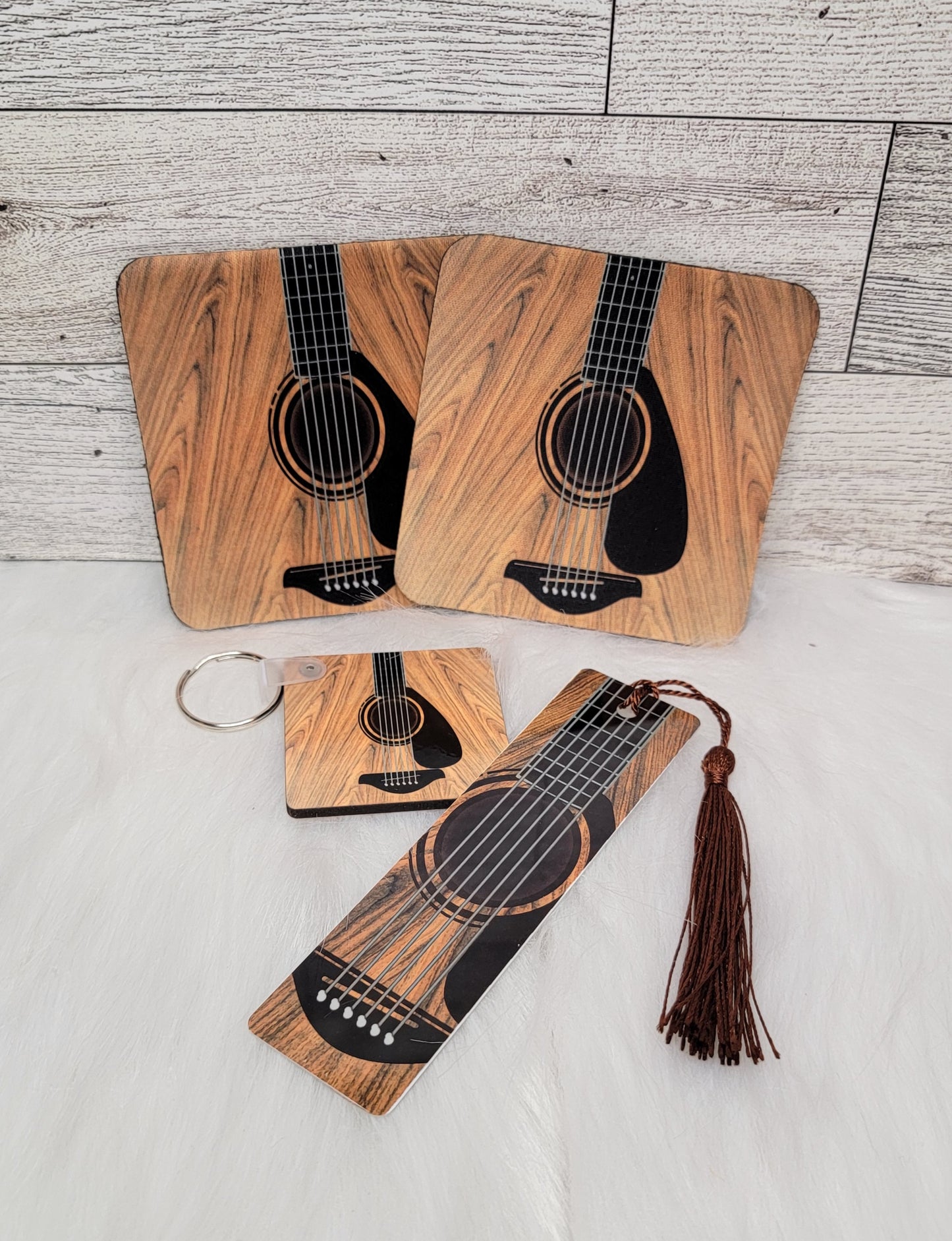 Acoustic Guitar Tumbler Gift Set