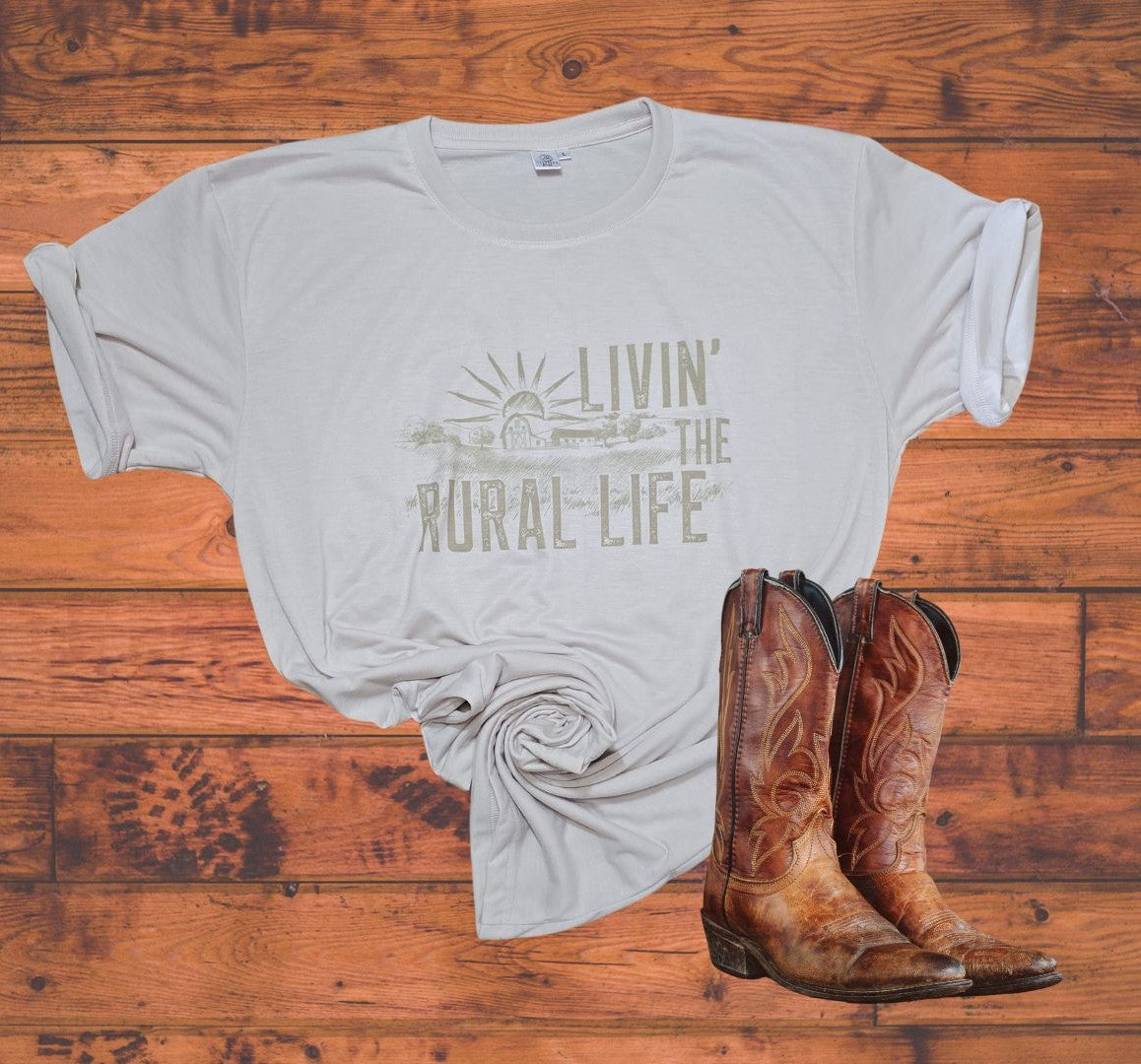 Livin' the Rural Life Tee Shirt