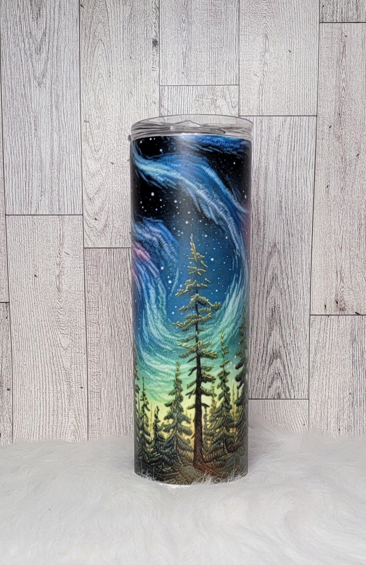 Glow in the Dark Northern Lights 20oz Tumbler