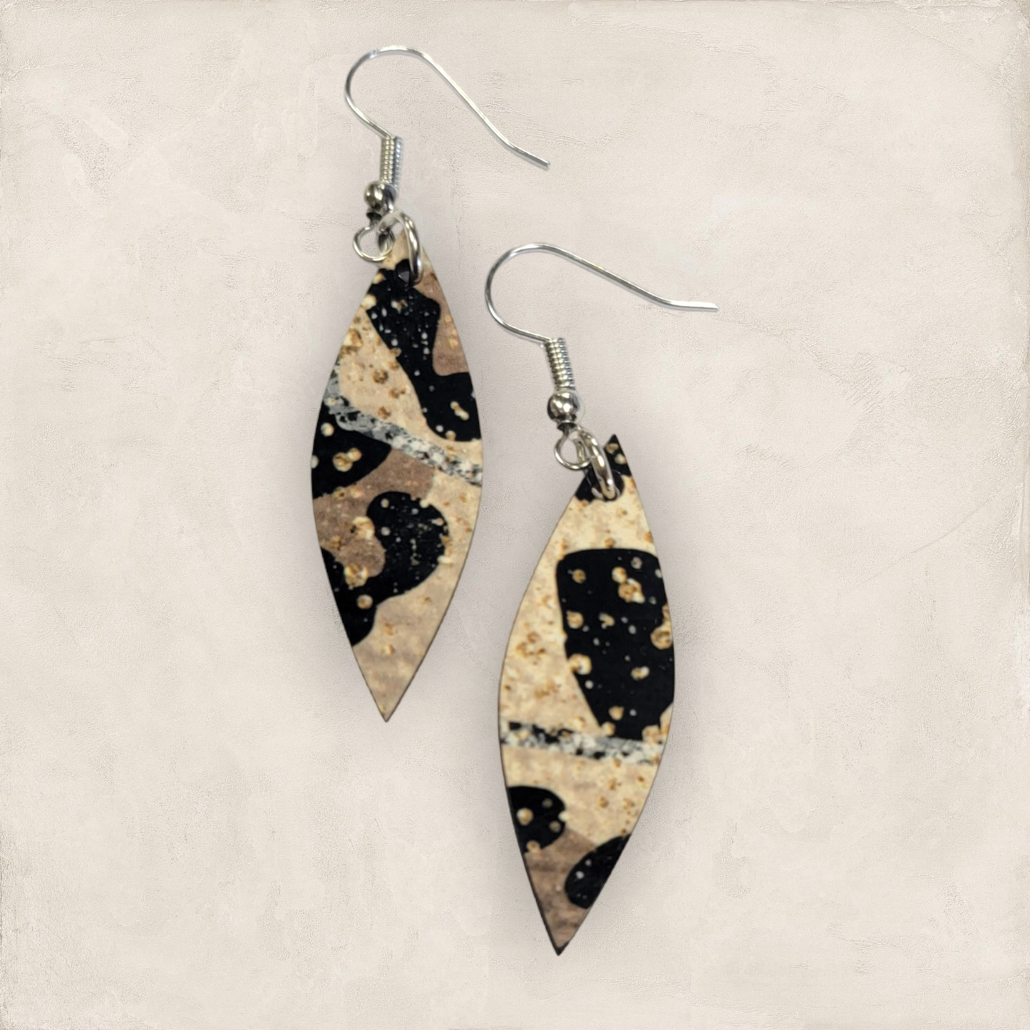 Leopard Print Earrings