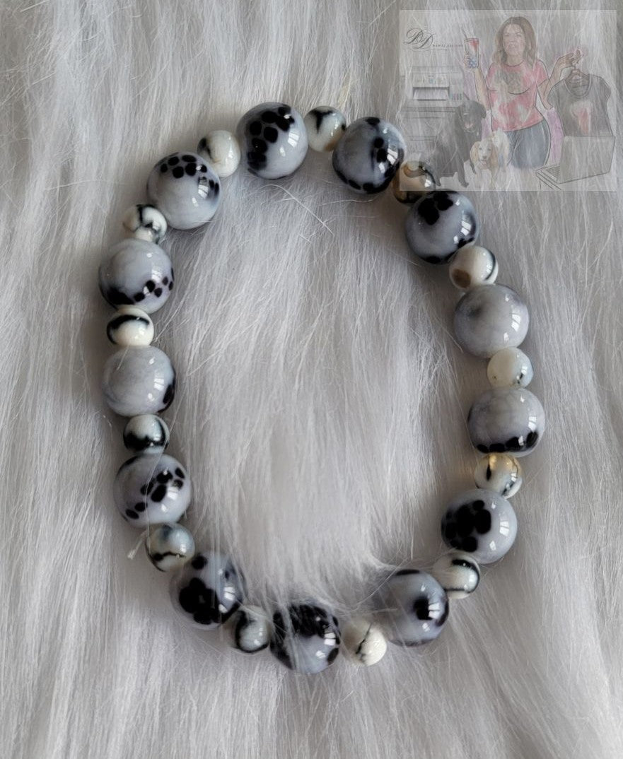 Dalmatian Jasper Bracelet