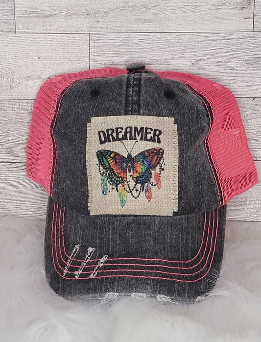 Ponytail Trucker Hat - Dreamer