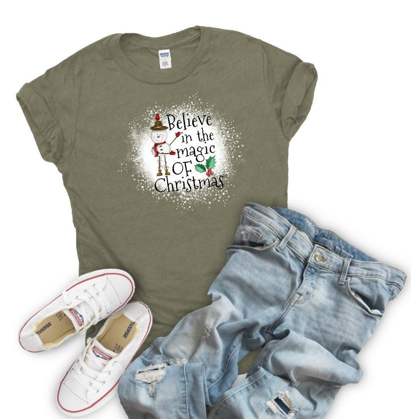 Believe in the Magic of Christmas Tee Shirt