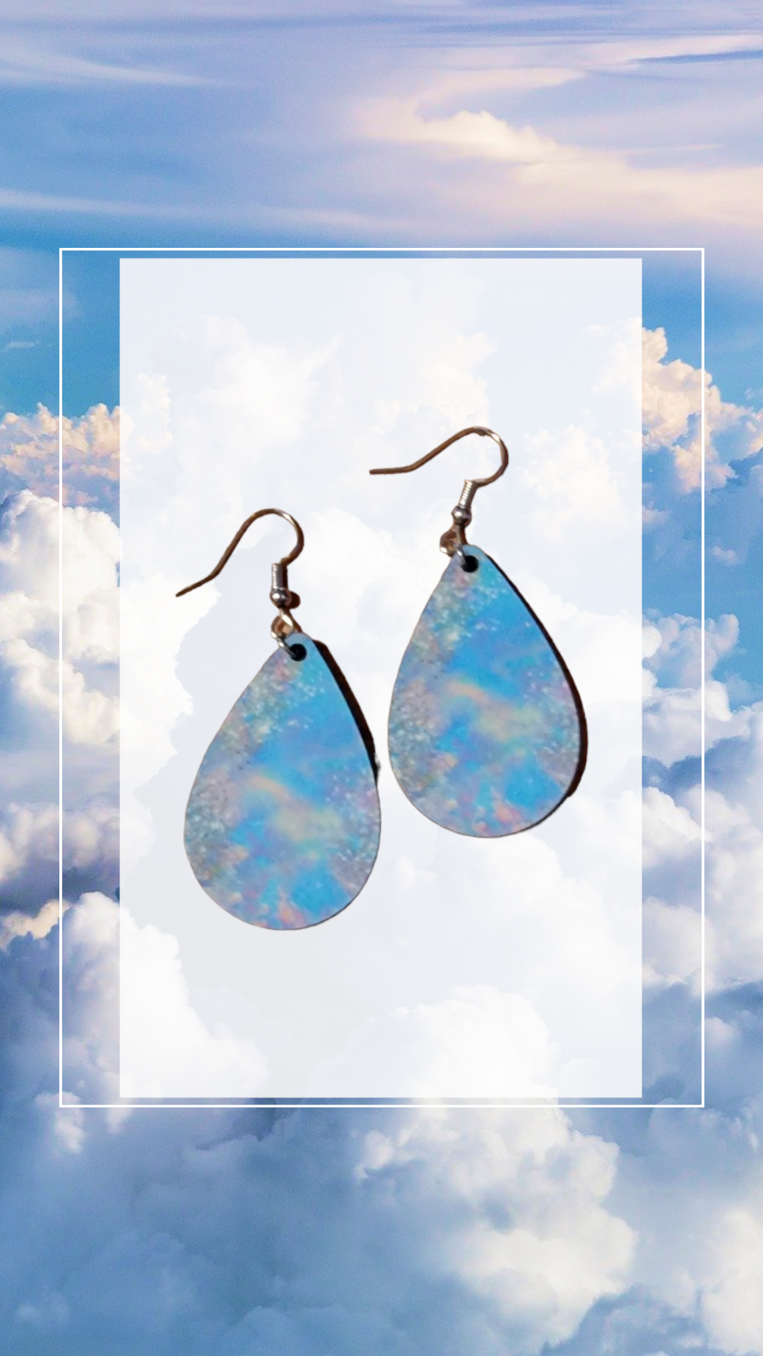 Dangle Blue Sky Earrings