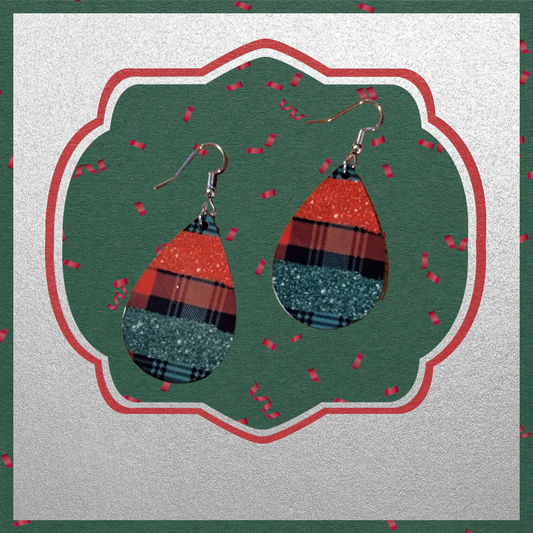 Dangle Christmas Earrings