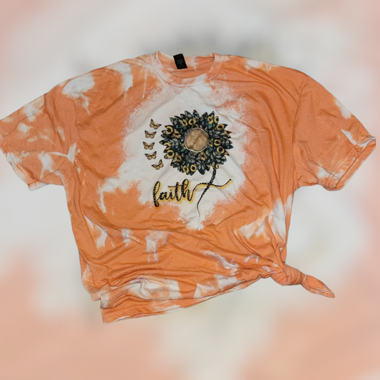 Faith Tee Shirt - Bleached