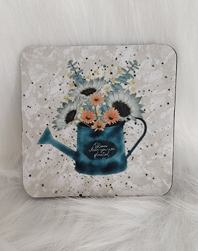 Floral Coaster Set