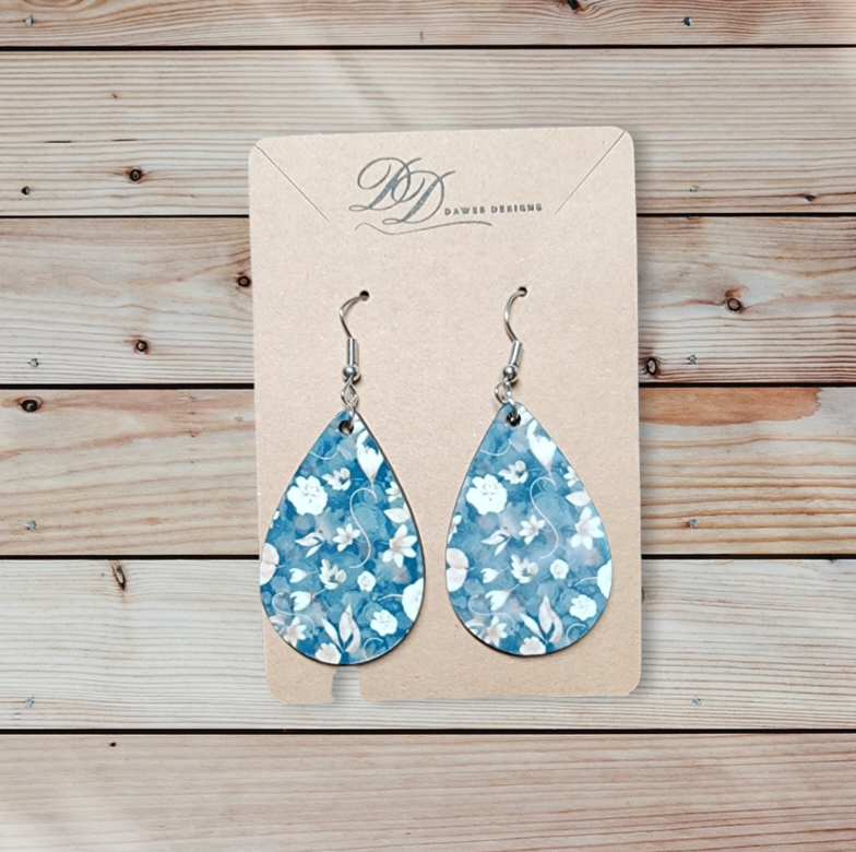 Dangle Floral Earrings