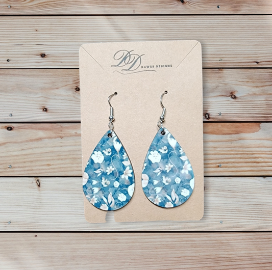 Dangle Floral Earrings