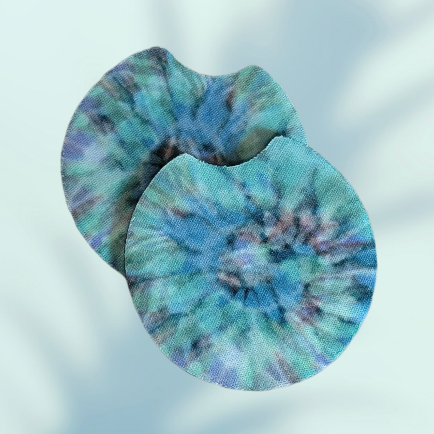 Tie Dye Car Coaster Set