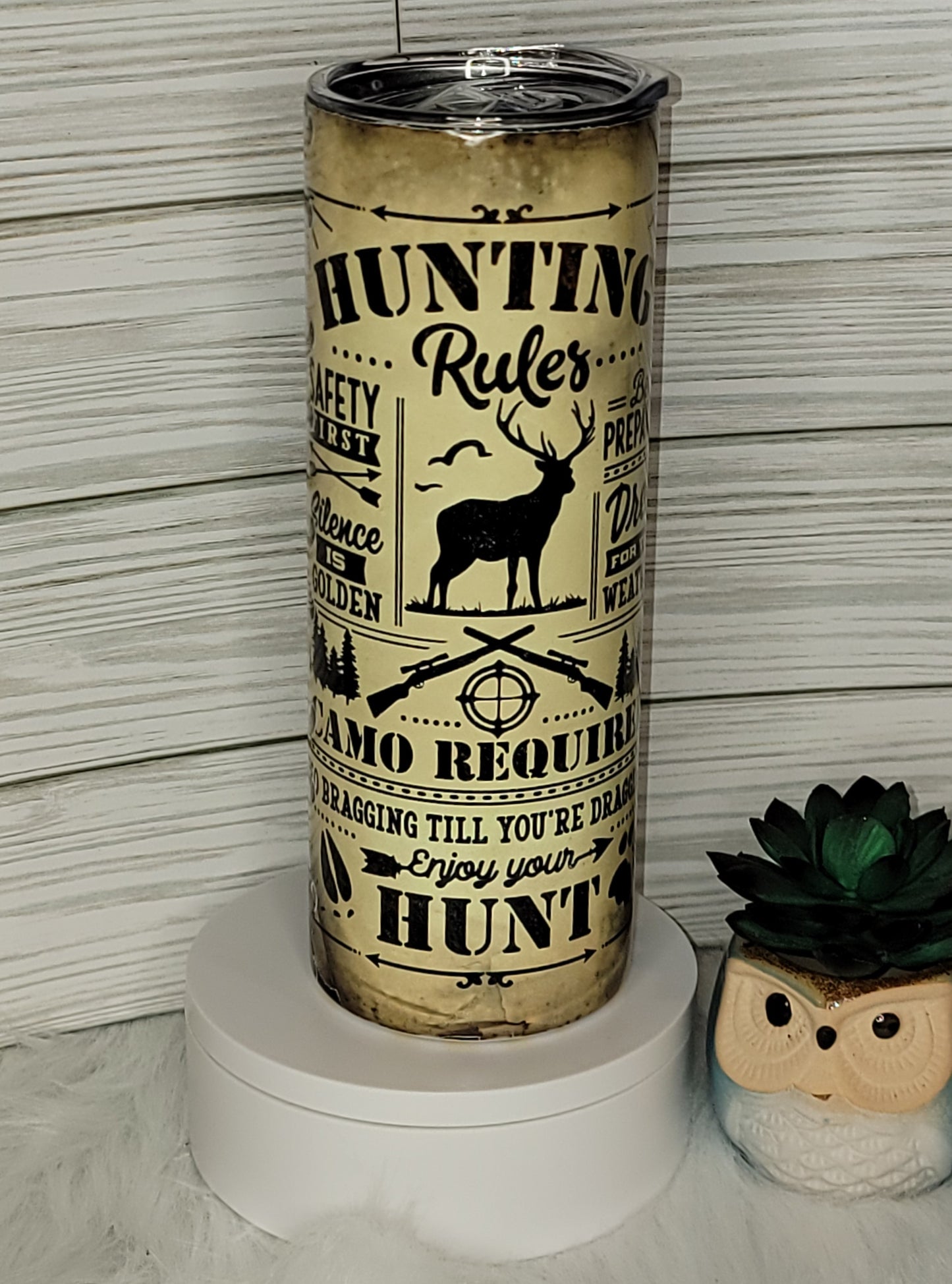 Hunting Rules 20oz Tumbler