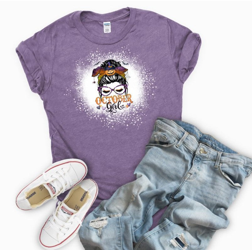 October Girl Girl Tee Shirt