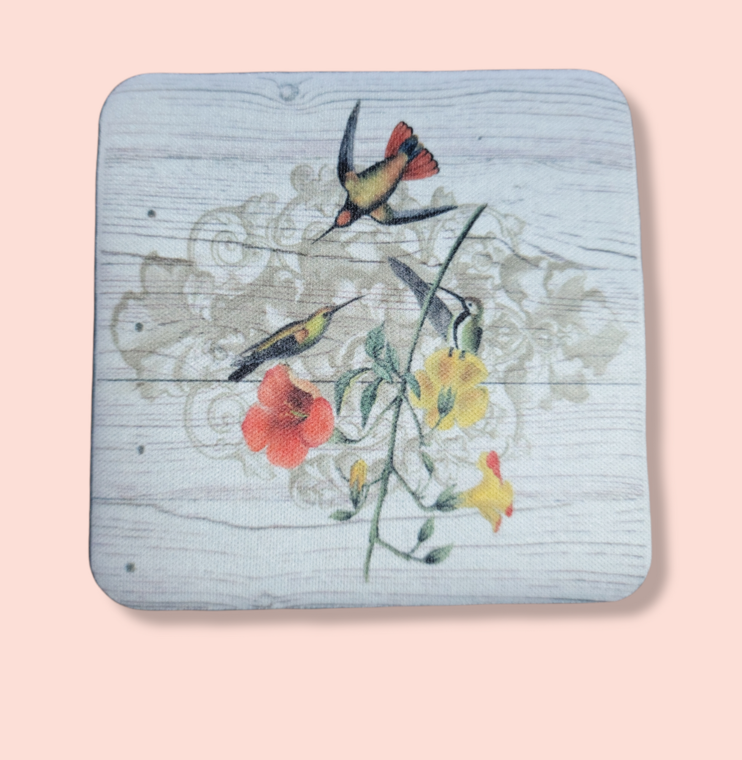 Hummingbird Coaster Set