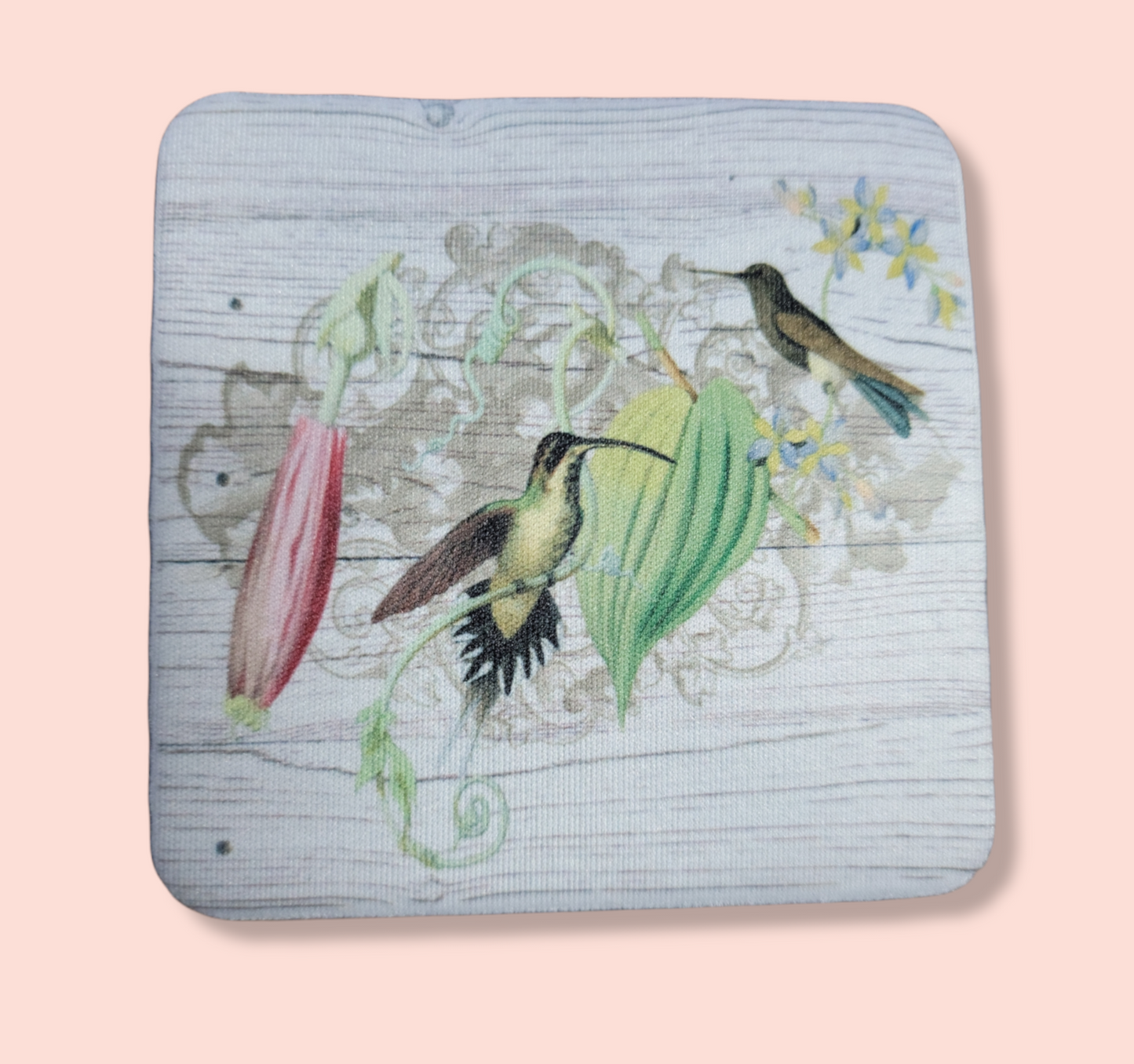 Hummingbird Coaster Set