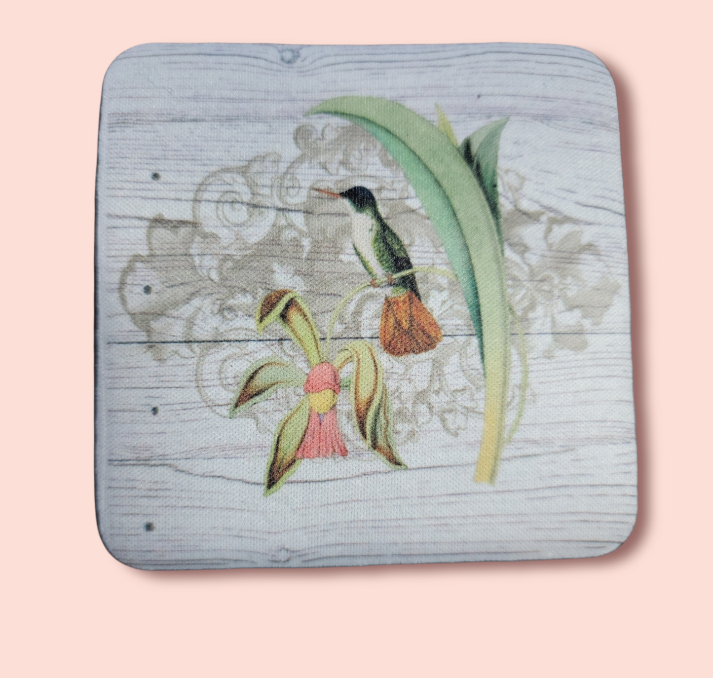 Hummingbird Coaster Set