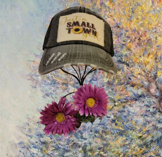 Trucker Hat  - Just a Small Town Girl