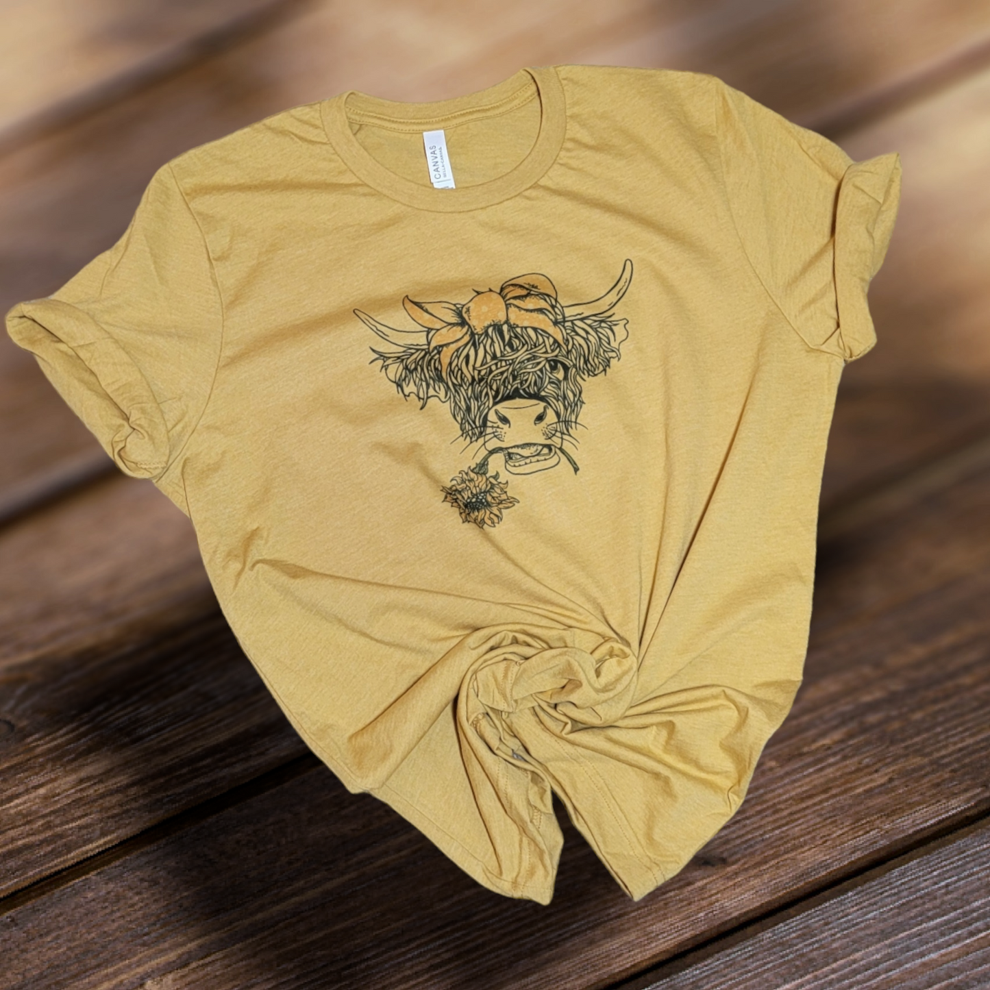 Highland Cow Tee Shirt