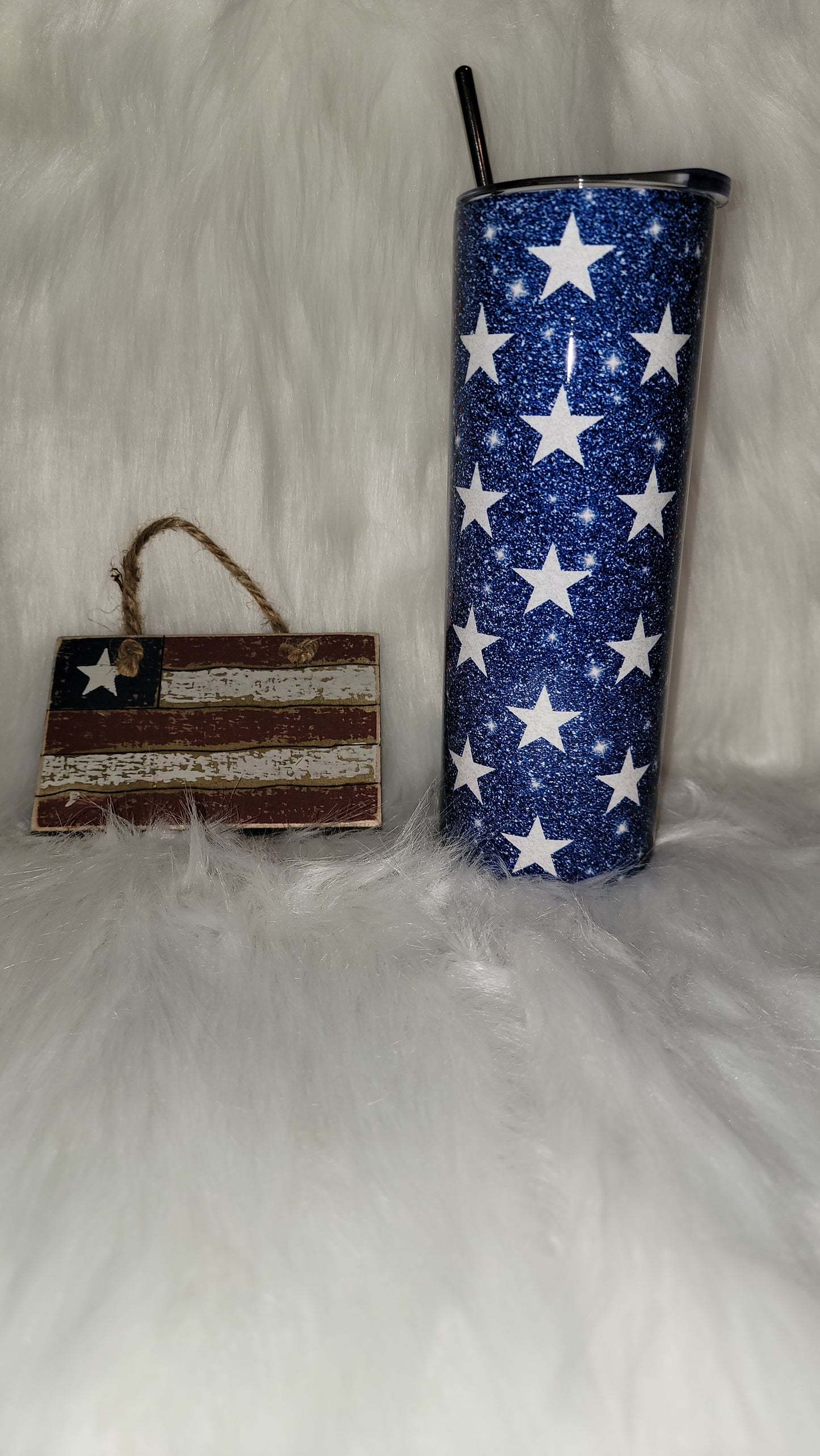 Stars & Stripes Patriotic 20oz Tumbler