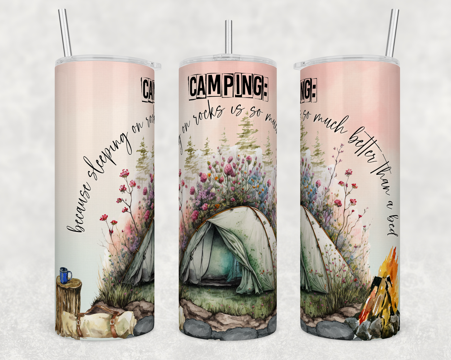 Camping 20oz Tumbler